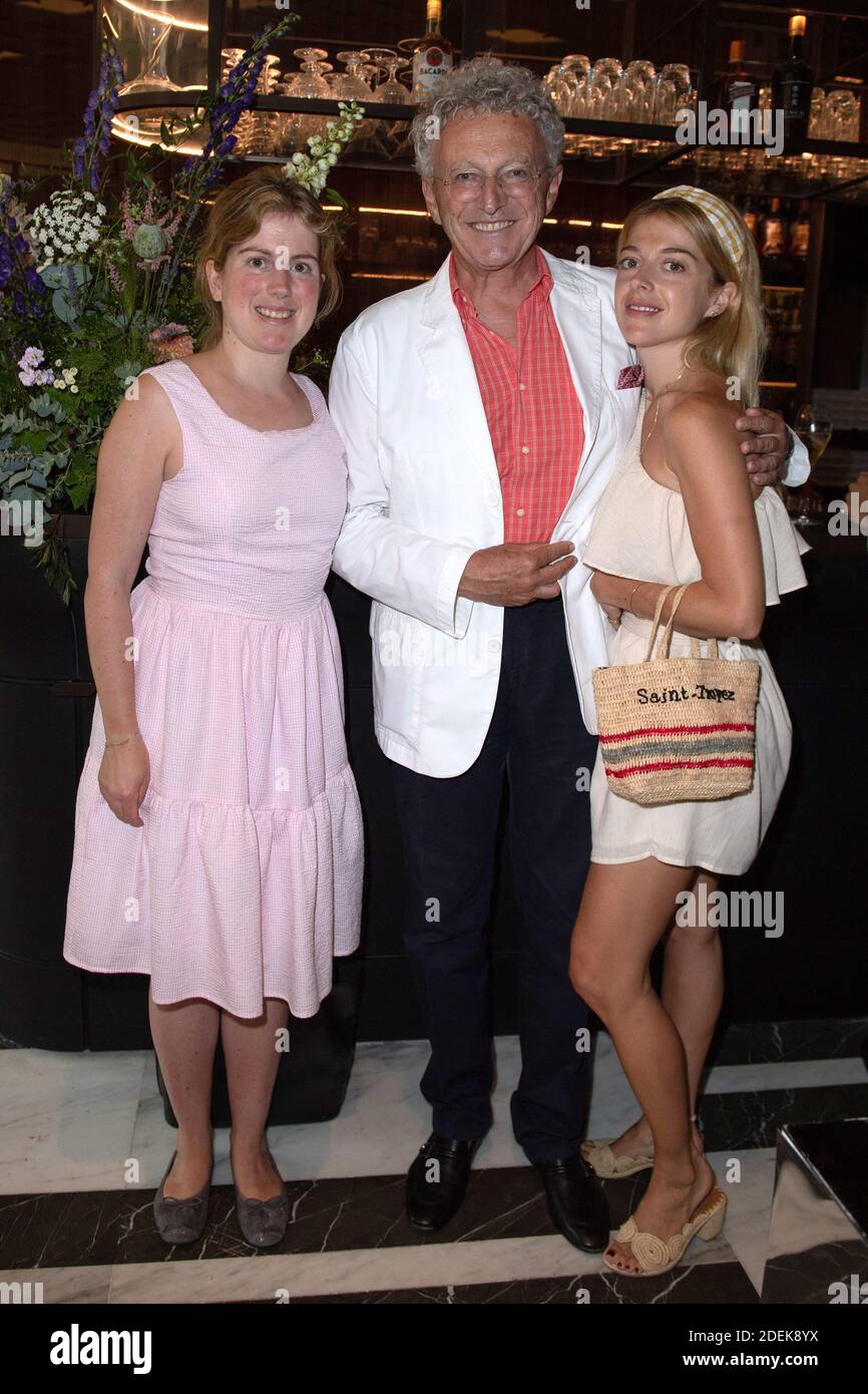 victoria montfort feets Isaure Monfort, Nelson Monfort and Victoria Monfort attending the Fred  Allard X LVUTETIA exhibition opening at