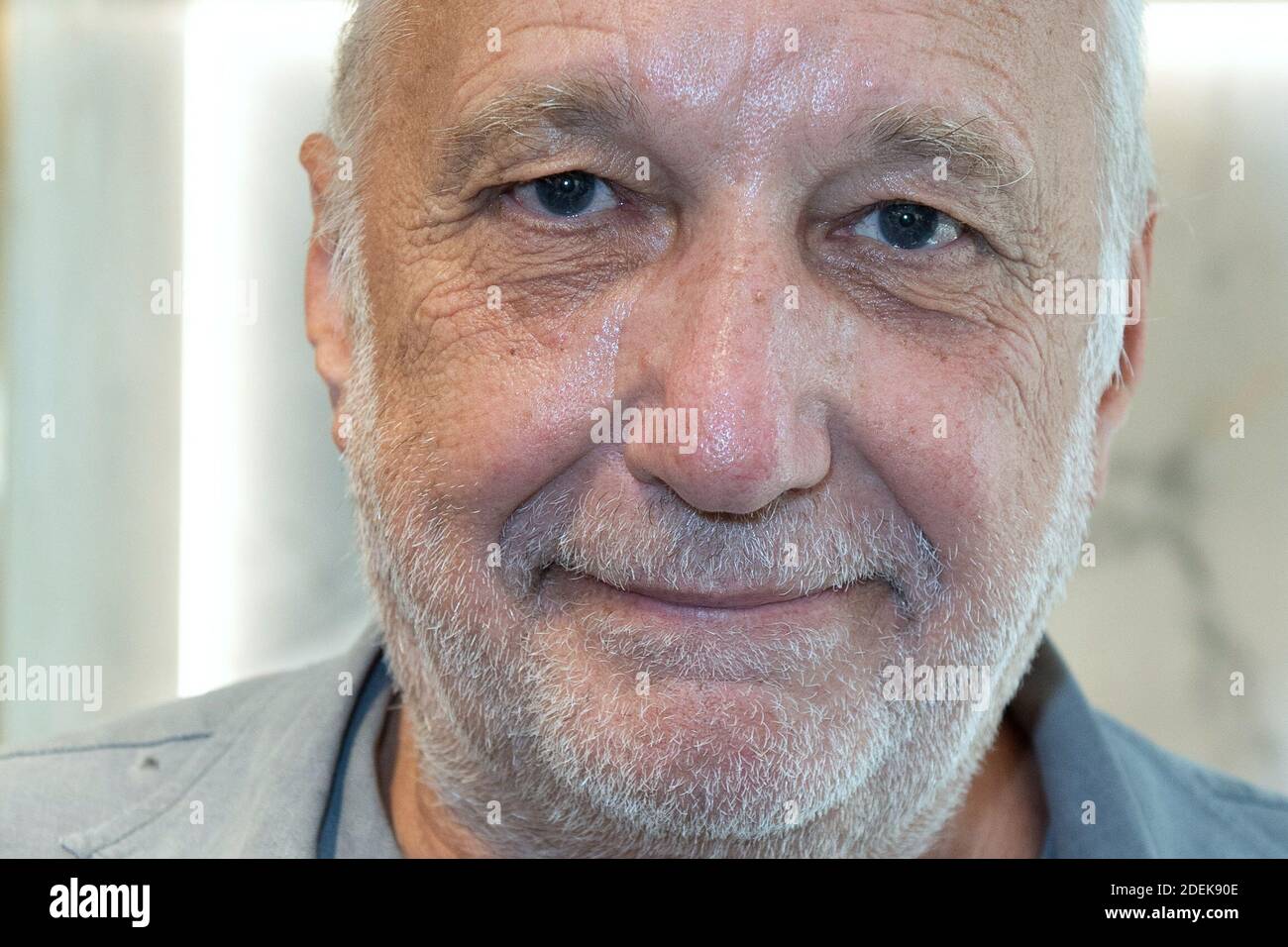 Francois Berleand attending the Fred Allard X LVUTETIA exhibition