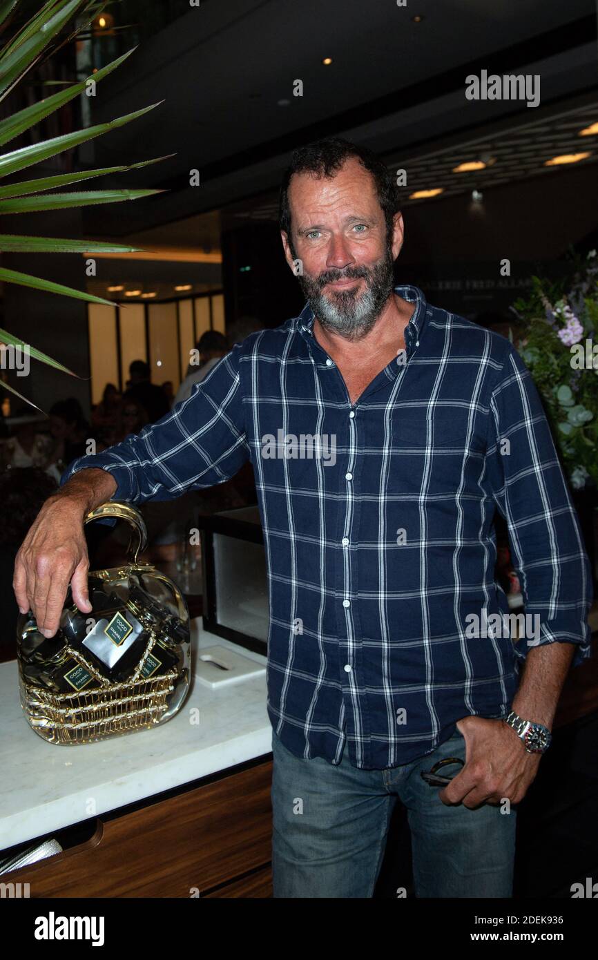 Christian Vadim attending the Fred Allard X LVUTETIA exhibition opening