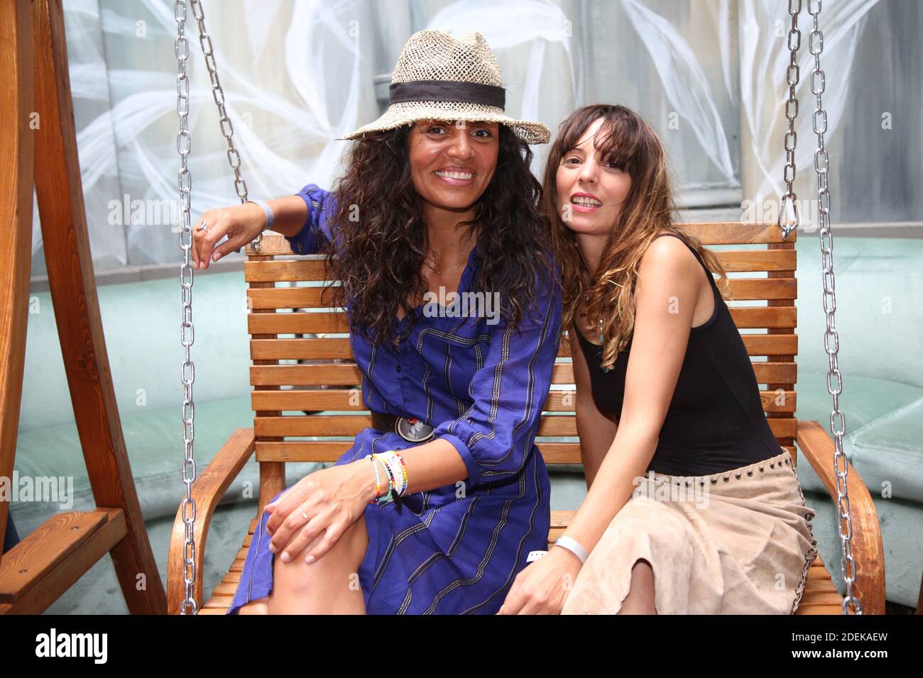 Laurence Roustandjee Et Zoe Tellier Lors Du 10e Anniversaire De La Salle De Sport Le Klay A Paris France Le 28 Juin 19 Photo By Jerome Domine Abacapress Com Stock Photo Alamy