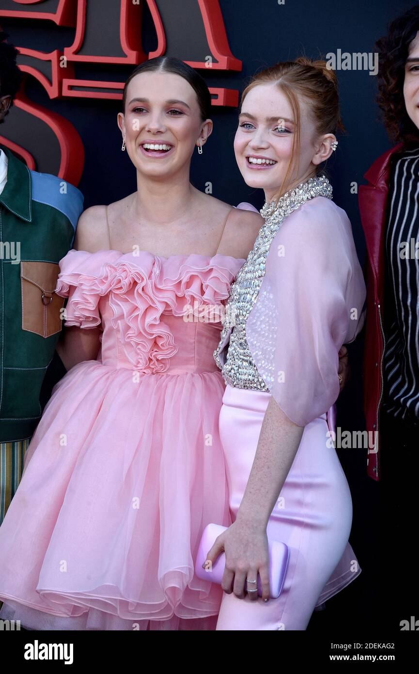 Sadie Sink attending Netflix's Stranger Things 2 Premiere Event Stock Photo  - Alamy