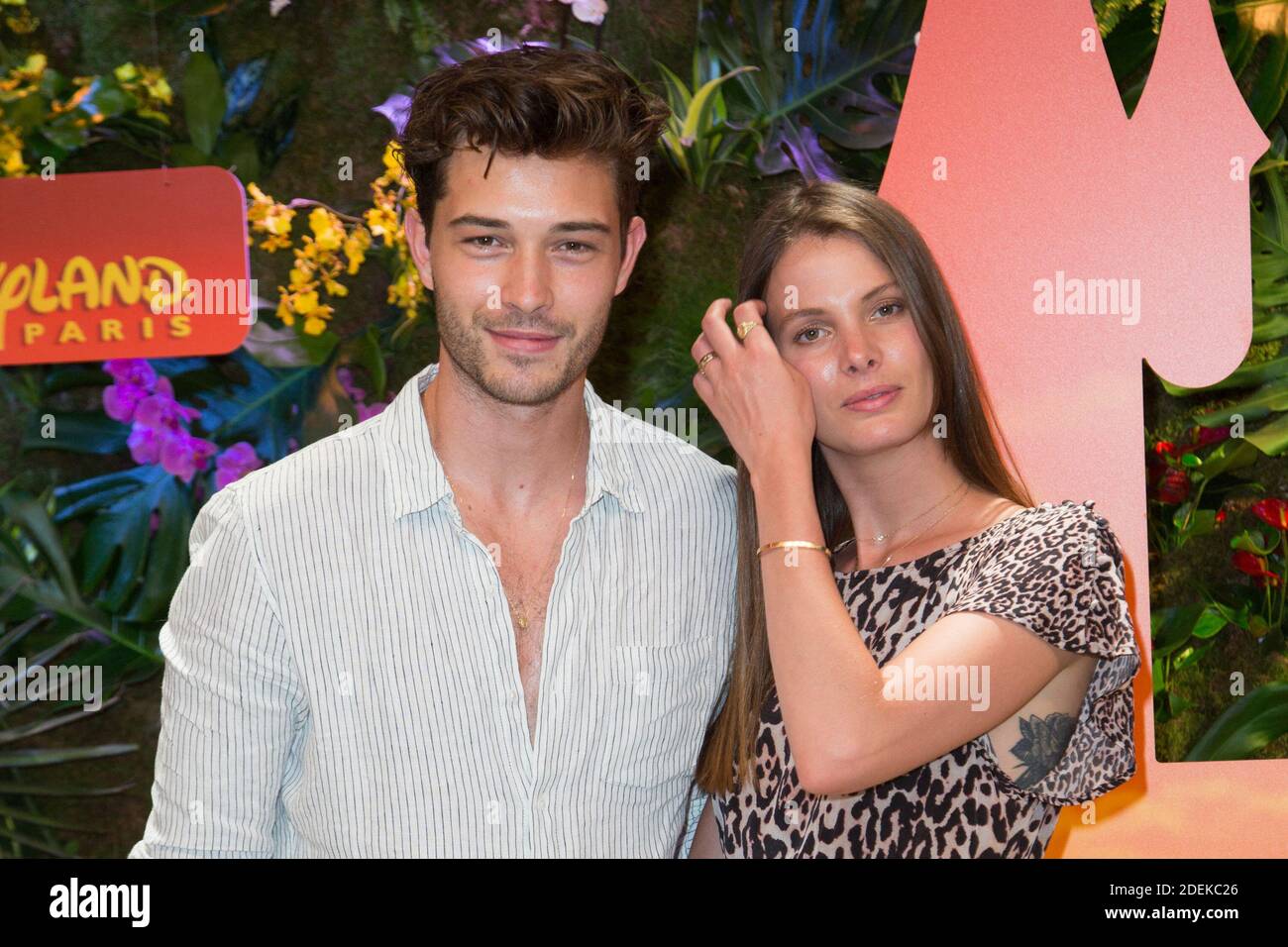 Francisco Lachowski His Wife Jessiann Gravel Beland And Their Childrens Attends The Lion King Festival Event Green Carpet At Disneyland Paris On June 29 2019 In Paris France Photo By Nasser Berzane Abacapress Com