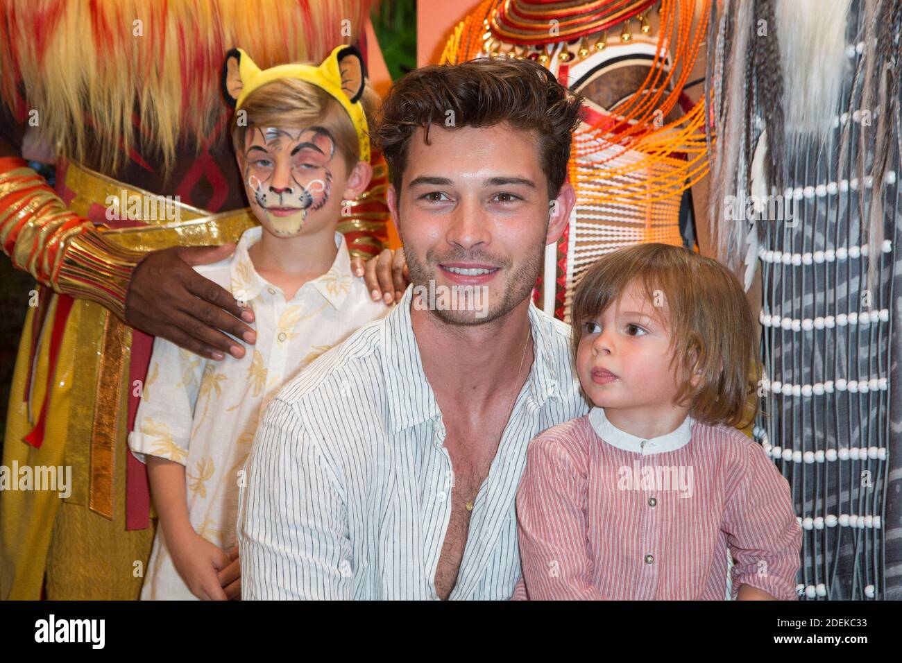 Francisco Lachowski His Wife Jessiann Gravel Beland And Their Childrens Attends The Lion King Festival Event Green Carpet At Disneyland Paris On June 29 2019 In Paris France Photo By Nasser Berzane Abacapress Com