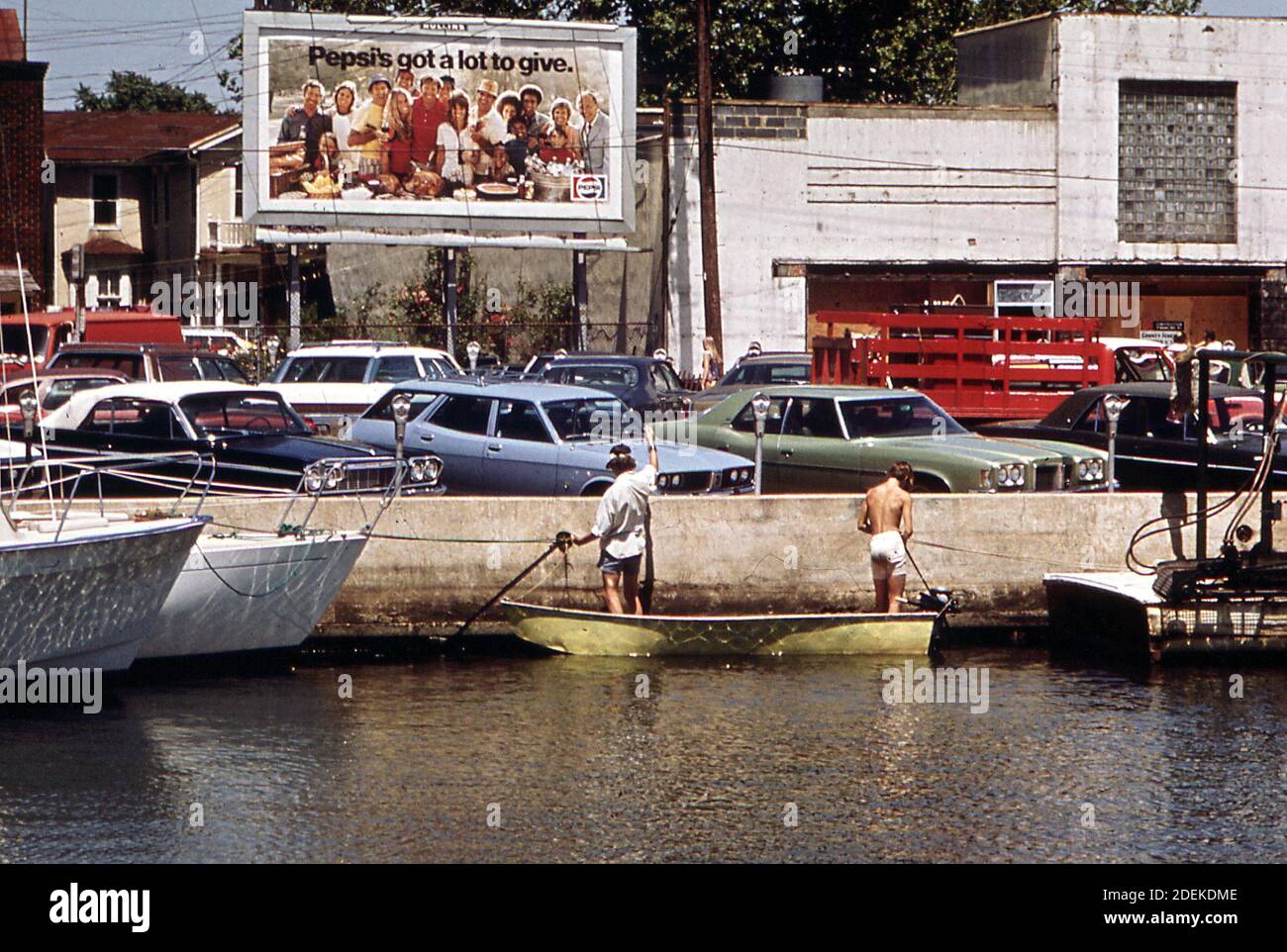 Annapolis waterfront ca. 1973 Stock Photo - Alamy