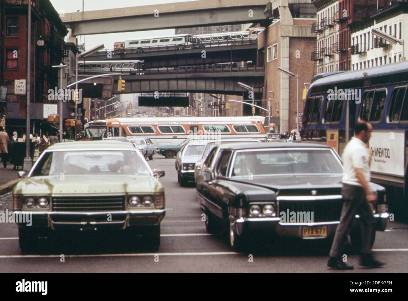 1970s Photo (1973) -  Port authority (New York City) Stock Photo