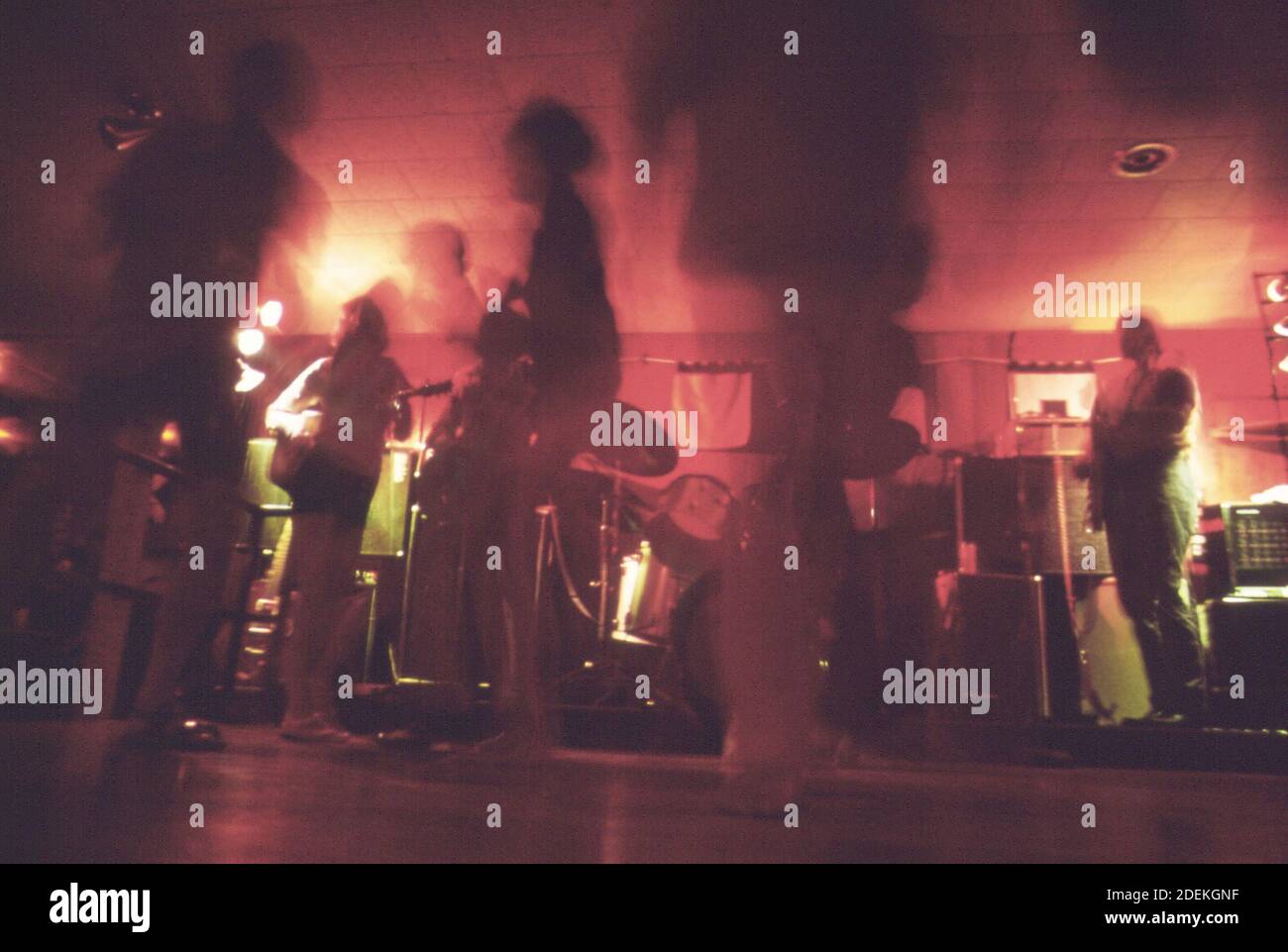 1970s Photos (1973) - Dancing at Millstone Lodge; a lakeside cocktail