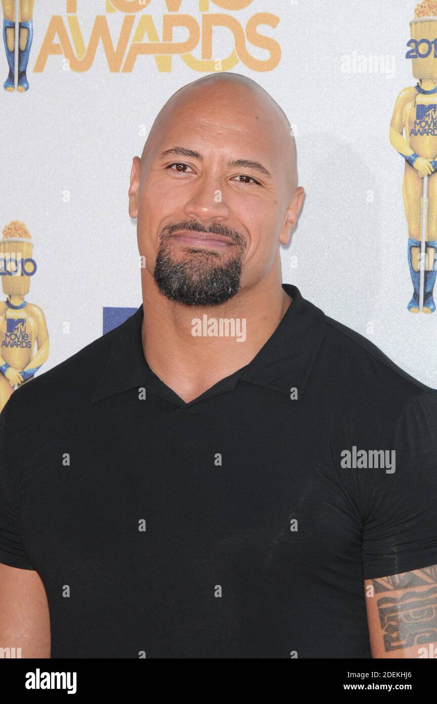 Dwayne Johnson at 2010 MTV Movie Awards at the Gibson Amphitheatre