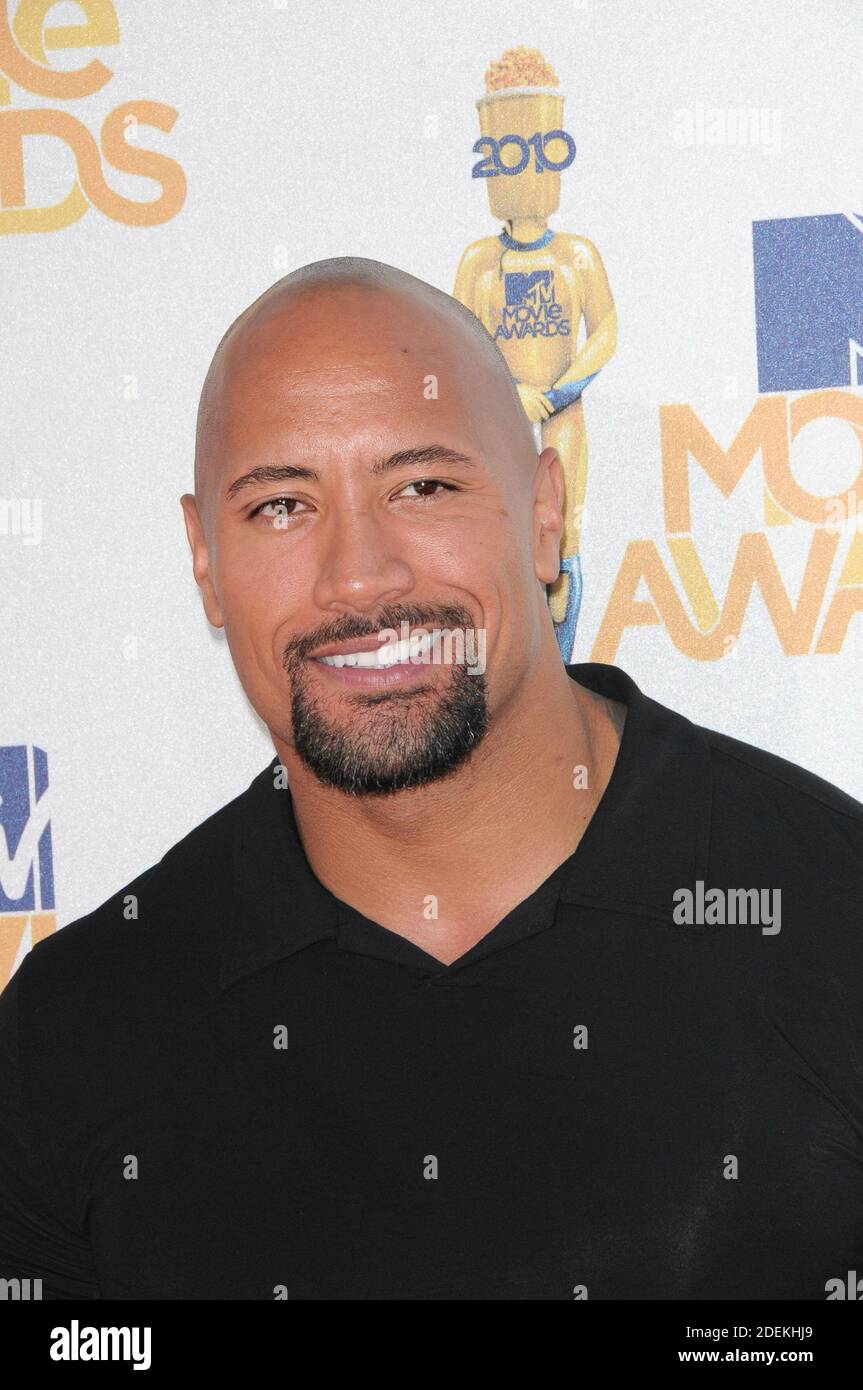 Dwayne Johnson at 2010 MTV Movie Awards at the Gibson Amphitheatre