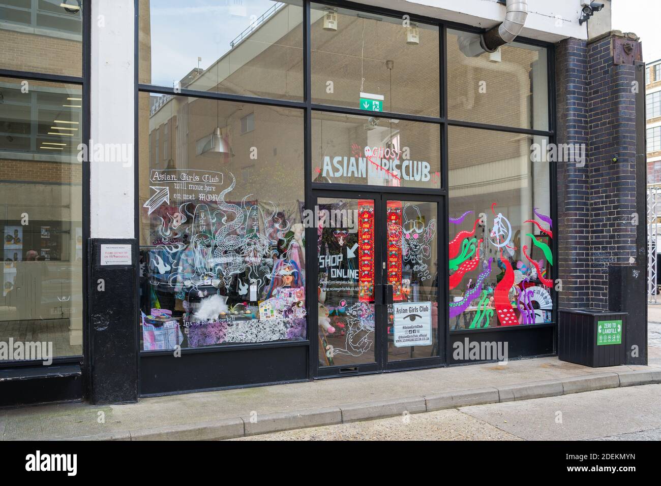 The Asian Girls Club clothes shop in the Truman Brewery