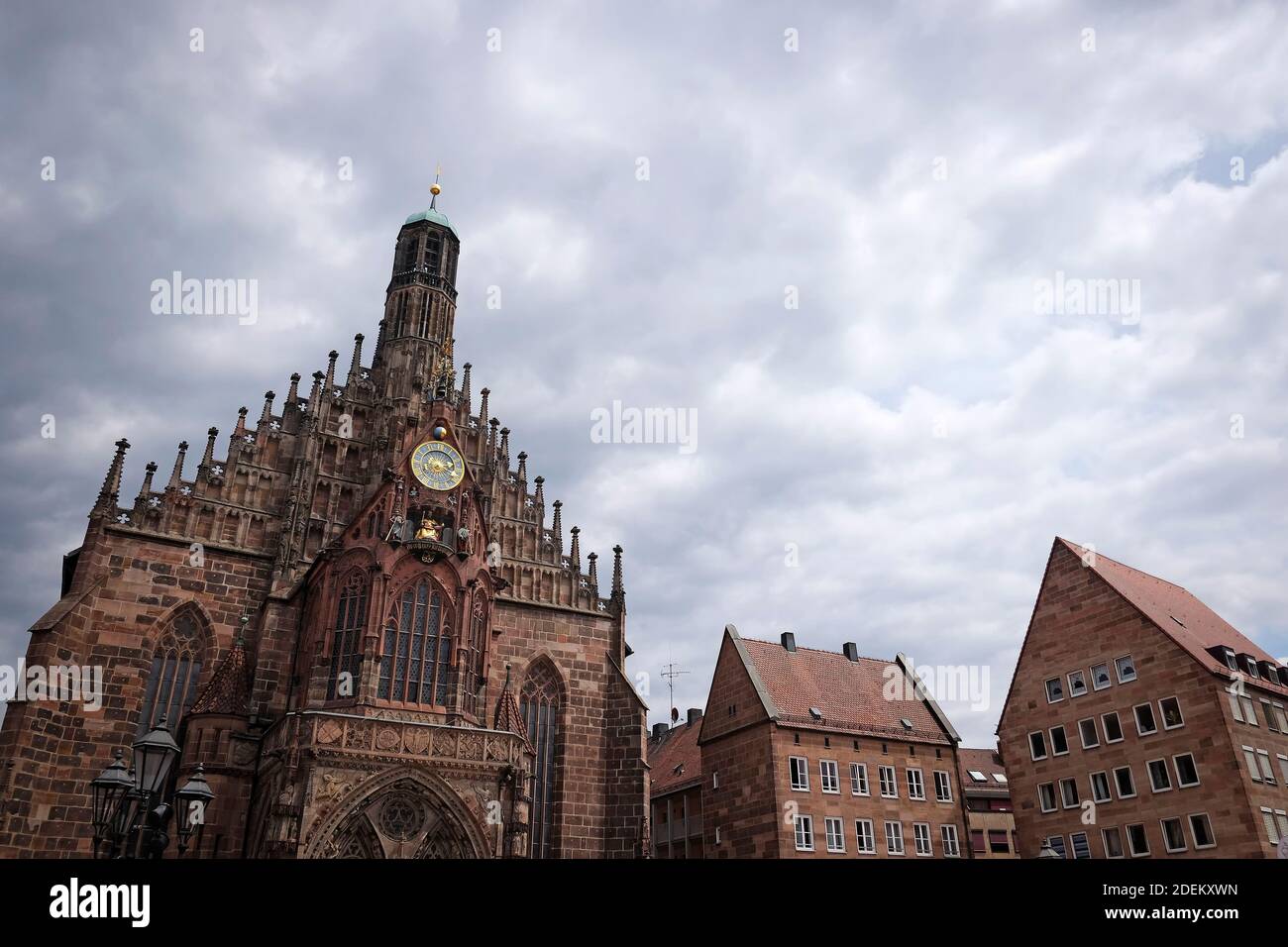 Frauenkirche (Church of Our Lady) in Nuremberg, Germany Stock Photo