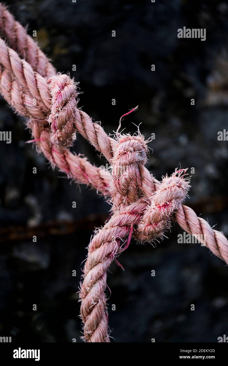 Fraying rope hires stock photography and images Alamy