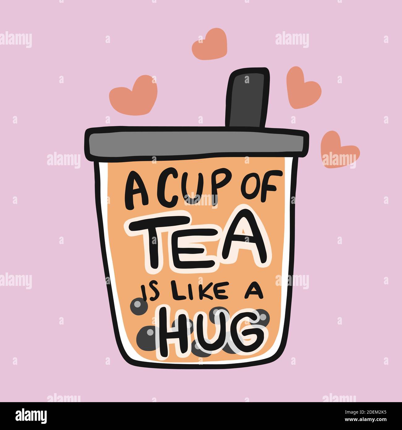 Milk Quote You Re My Cup Of Milk Stock Vector Image Art Alamy