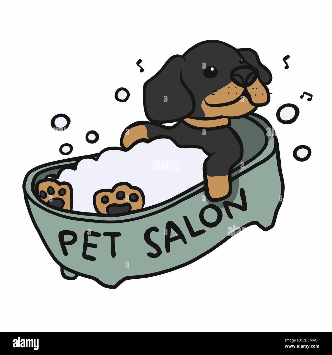 Dog Shower Bathroom High Resolution Stock Photography and Images Alamy