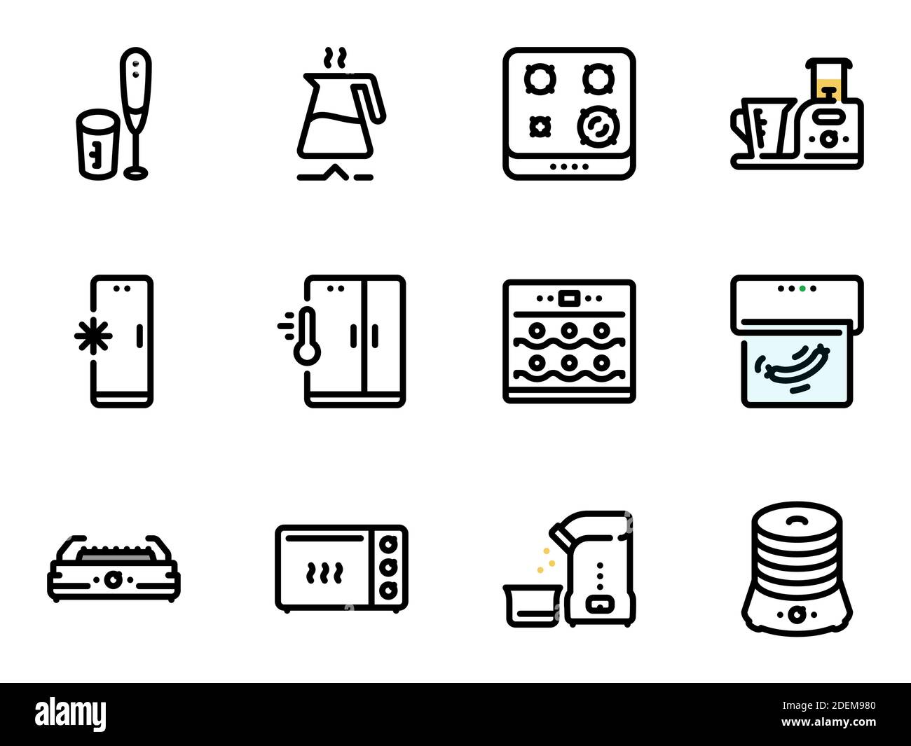 Mini stove Stock Vector Images - Alamy