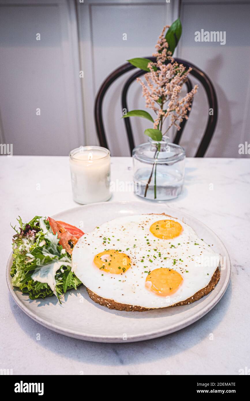 Eggs for breakfast Stock Photo - Alamy