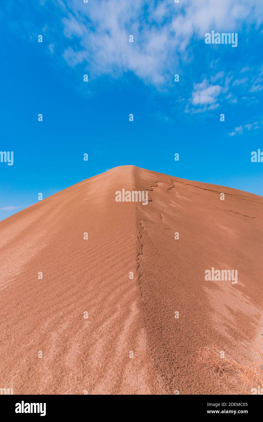 Desert view of Saudi Arabia Stock Photo