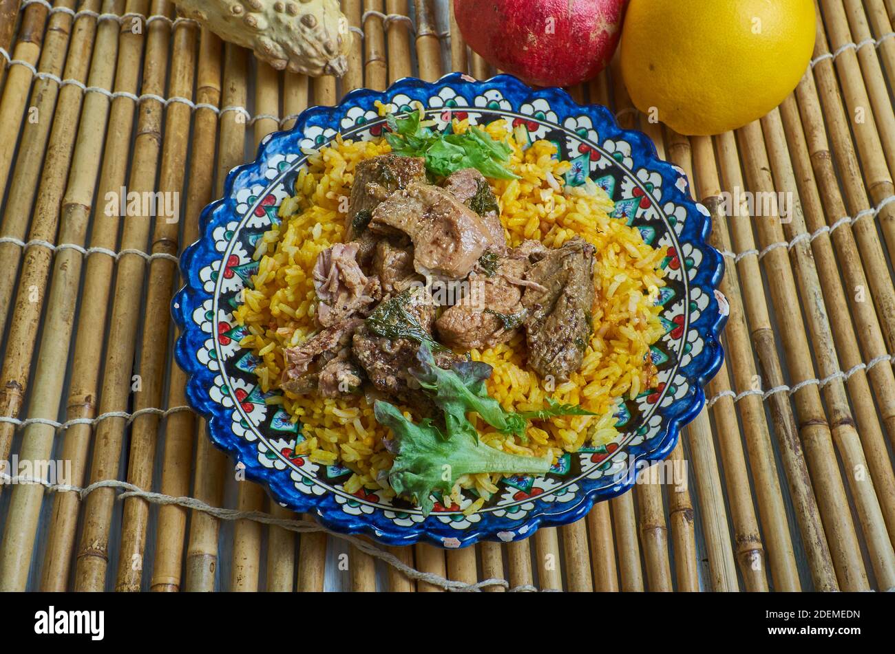 Chivo Liniero Spicy Goat Meat Stew, food Dominican Republic Stock