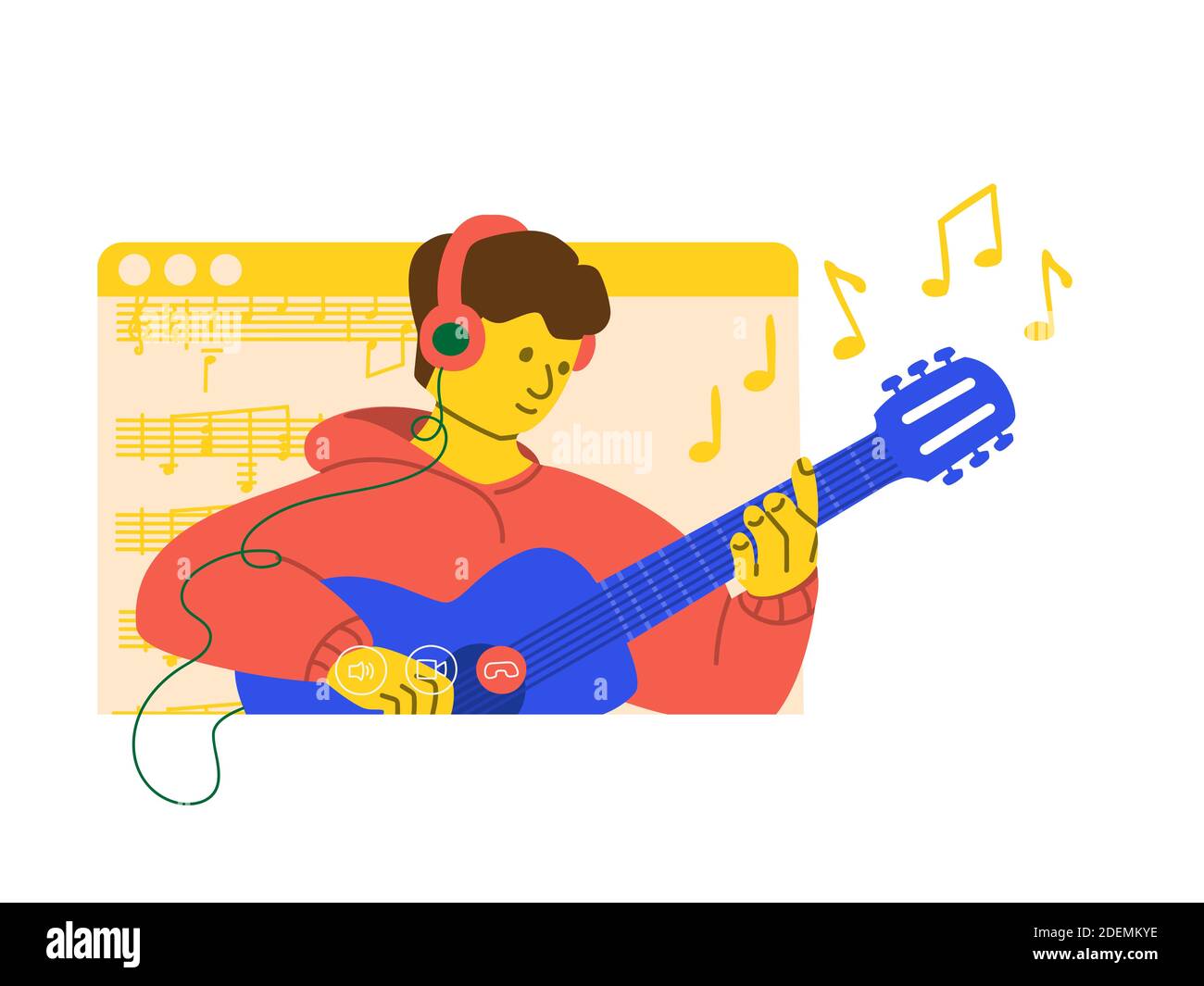 Learning festival music Stock Vector Images Alamy