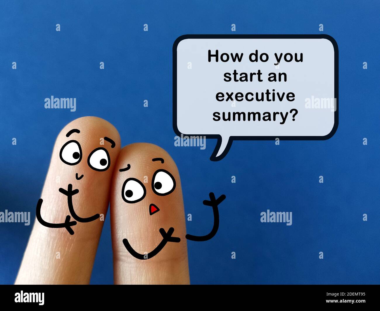 how to begin an executive summary