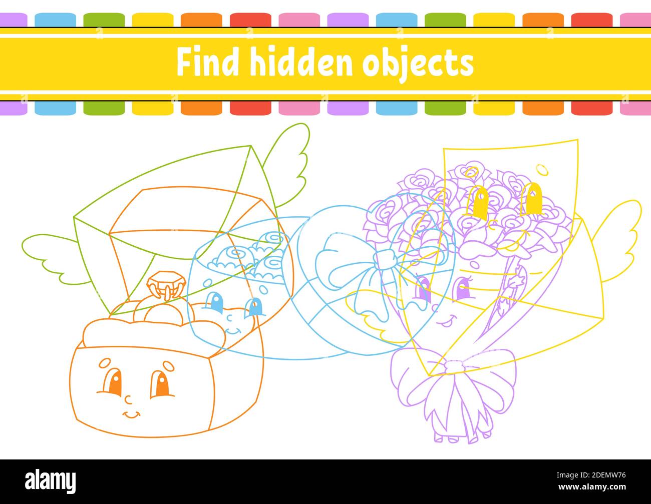 Find hidden object. Education developing worksheet. Activity page with ...