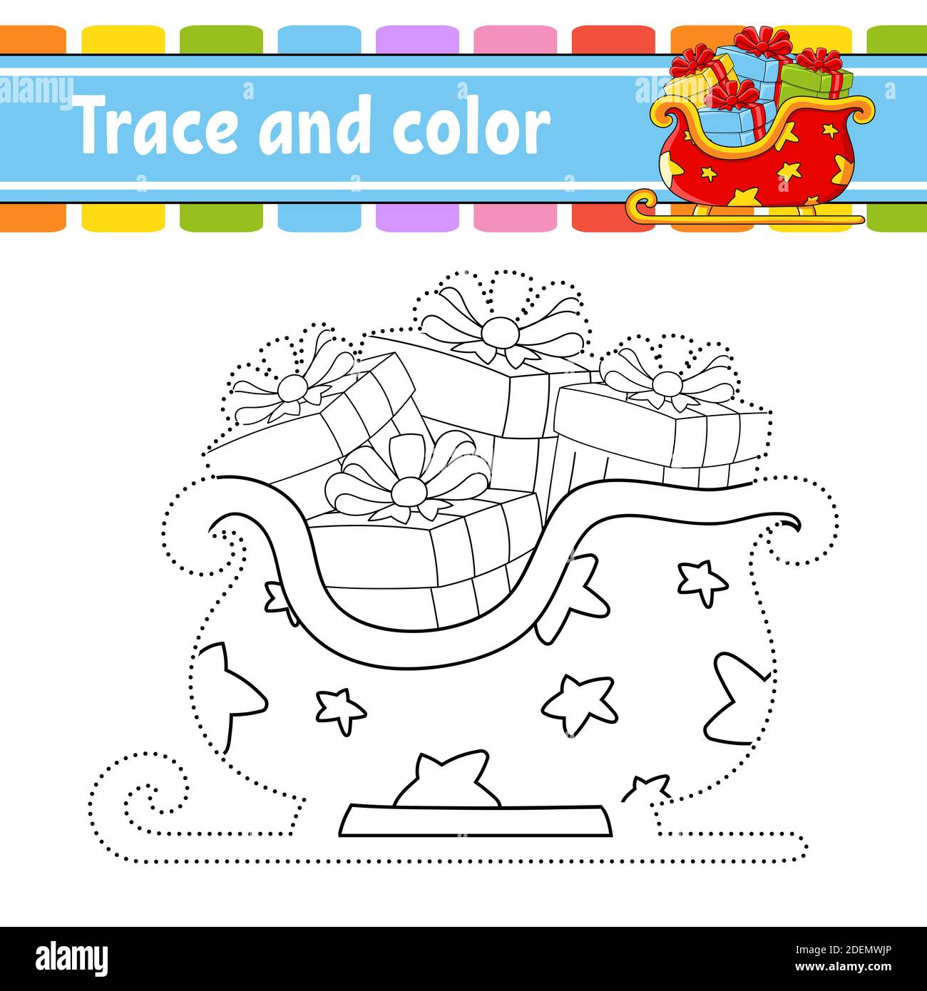 dot to dot dot to dot game draw a line for kids activity worksheet coloring book with answer cartoon character vector illustration christmas t stock vector image art alamy