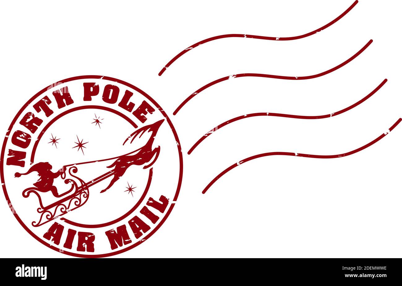 North Pole Stamp Cut Out Stock Images Pictures Alamy