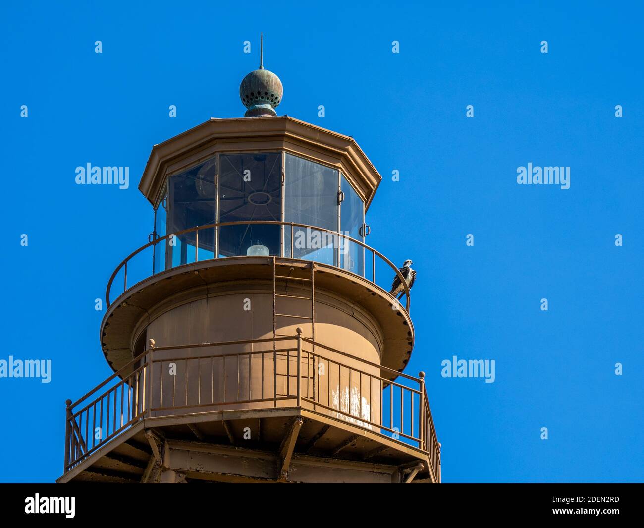 The Sanibel Island Light or Point Ybel Light on Sanibel Island on the Gulf of Mexico in southwest Florida in the Inited States Stock Photo