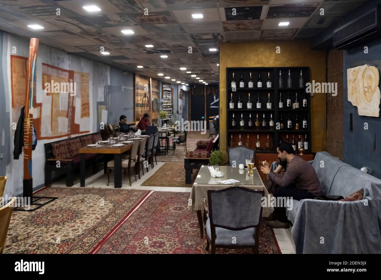 Interior of Yerankyuni HomeRestaurant specializing in traditional