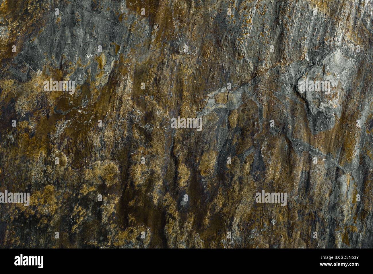 Dark Grunge Style Scratched the Cement Surface Stock Photo