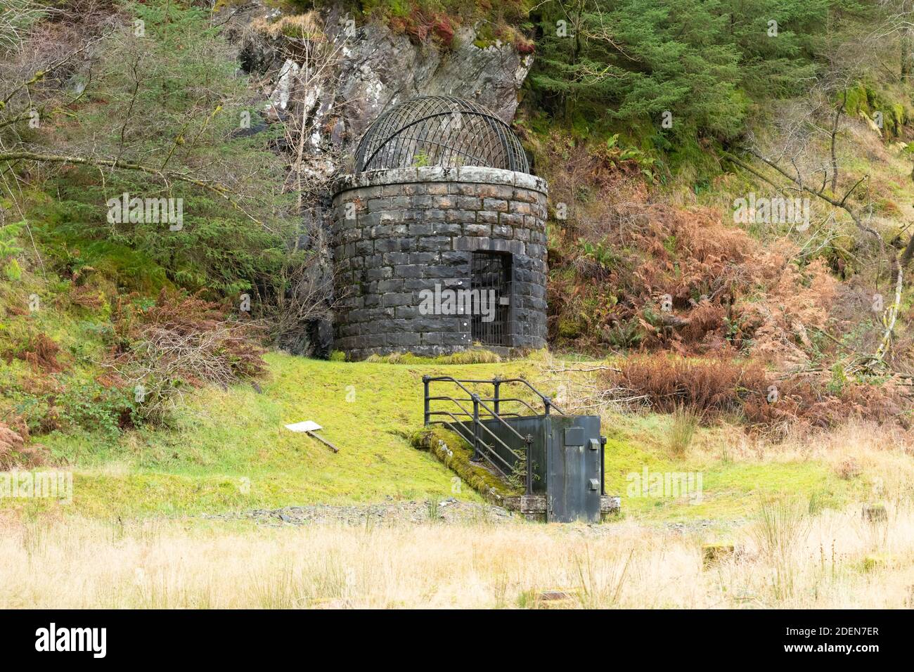Loch Katrine aqueduct water supply to Glasgow tunnel ventilation