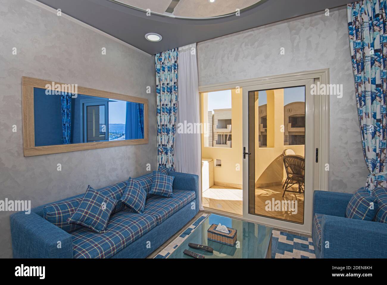 Image showcasing Living room lounge area in luxury apartment show home showing interior ...