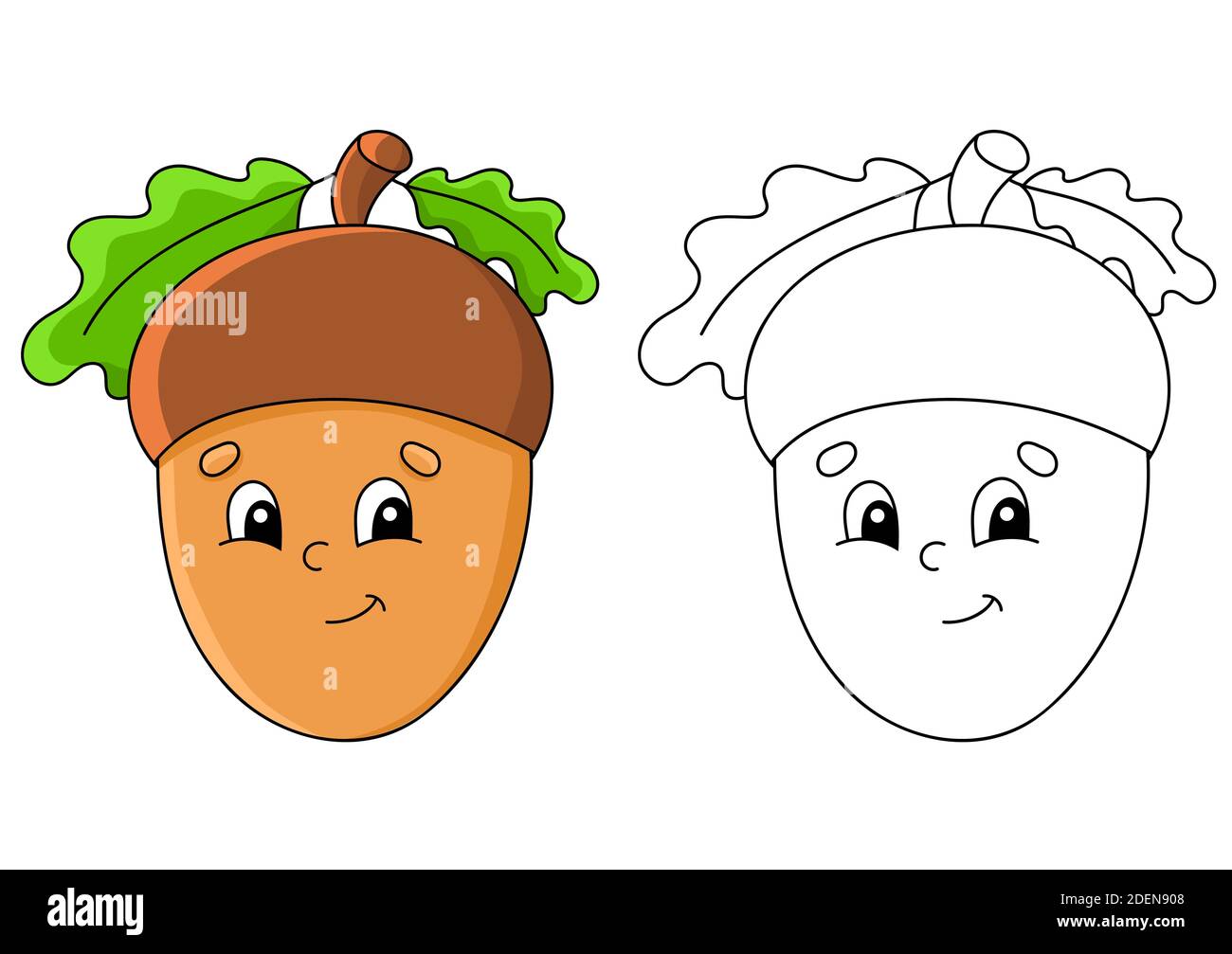 Cute Vegetables Cartoons Characters .vector Stock Vector