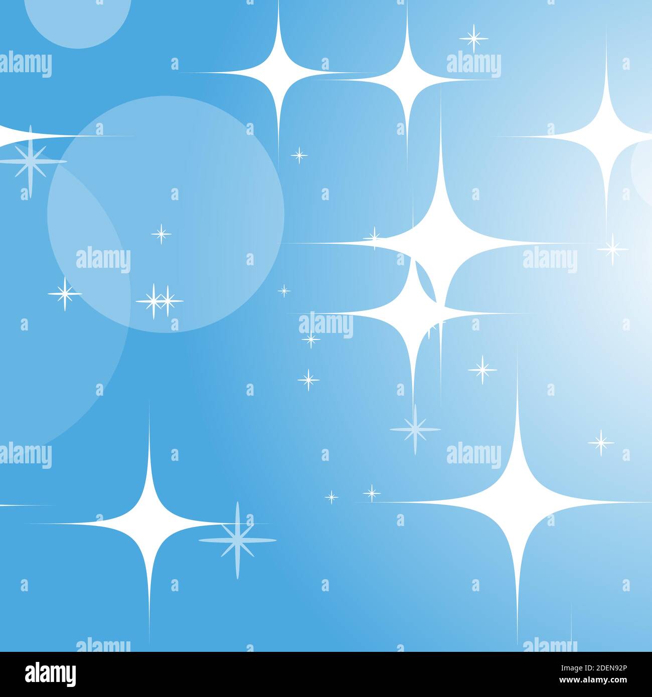 Simple Vector Stars Background Colorful abstract background with circles and stars. Bright design ...