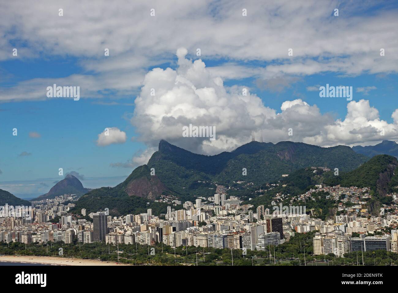 Rio de Janeiro - Largest international tourist destination in Brazil, Latin America and the entire Southern Hemisphere. Stock Photo