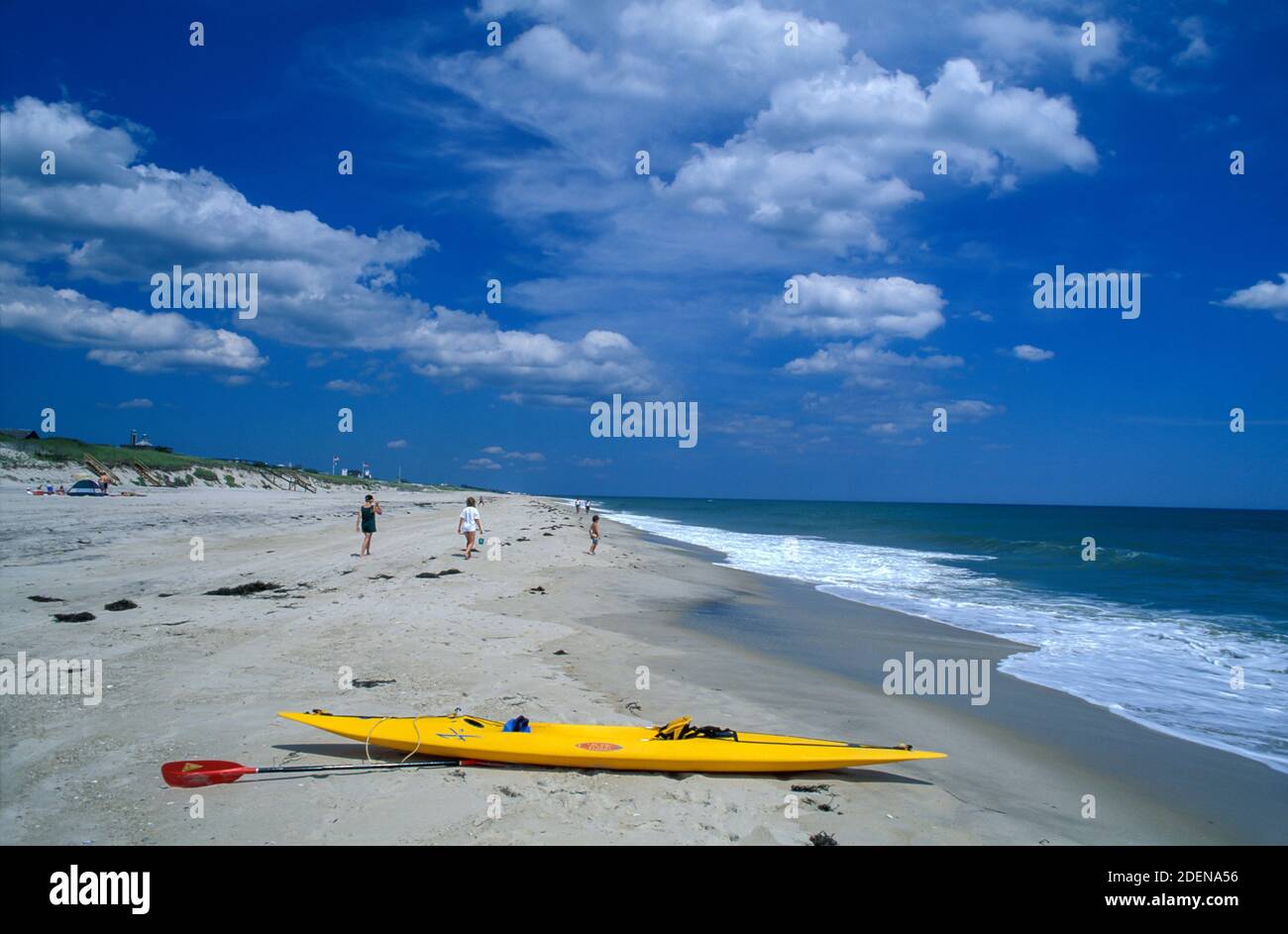 USA, Northeast, New York, Long Island, Quogue Village Beach Stock Photo