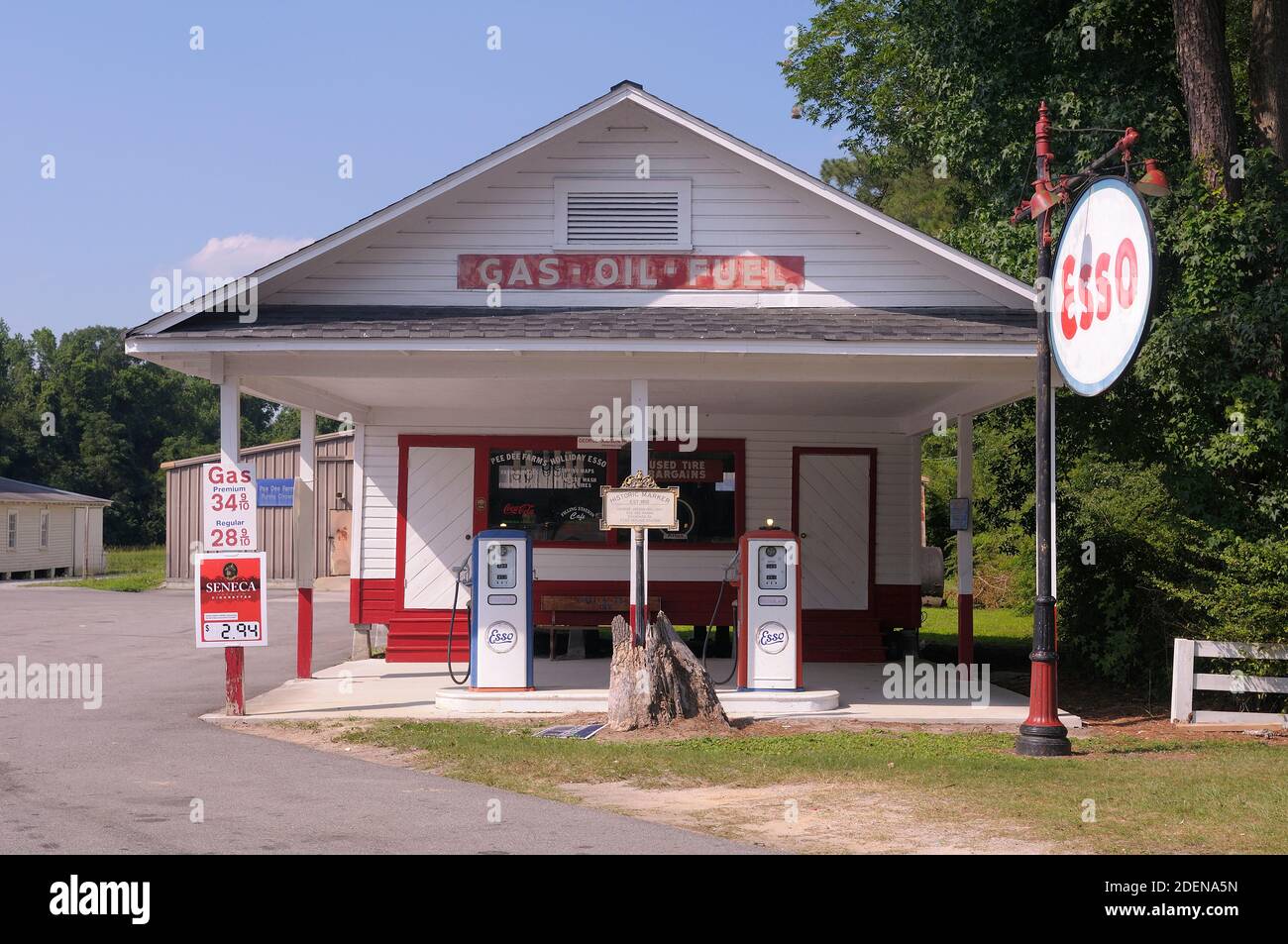 USA, Deep South, South Carolina, Horry County, Myrtle Beach, old gas