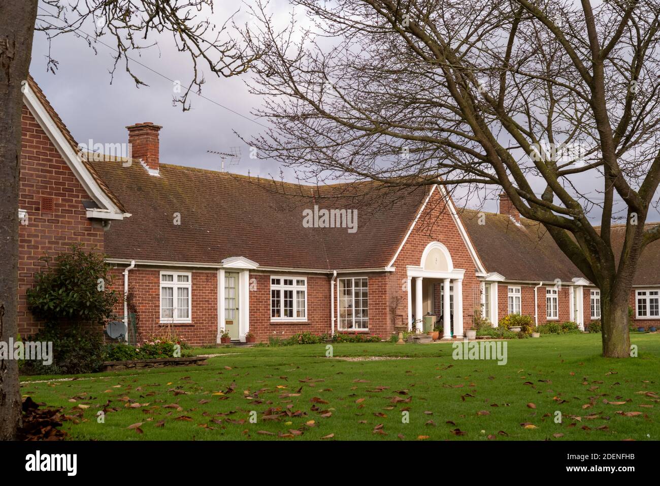 Alms Houses, Terling Stock Photo Alamy