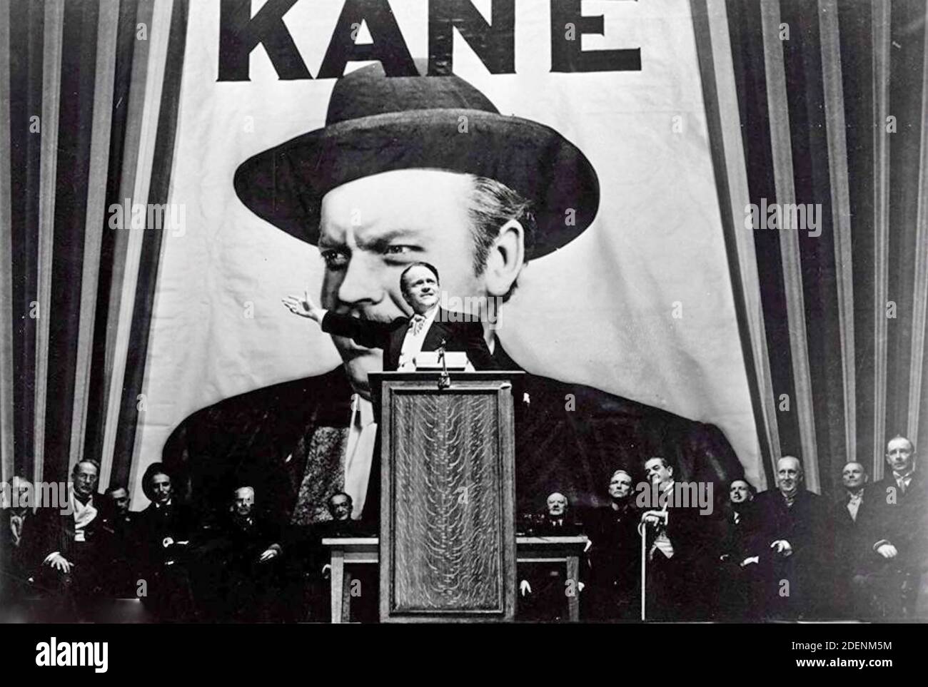 CITIZEN KANE 1941 RKO Radio Pictures film with Orson Welles Stock Photo