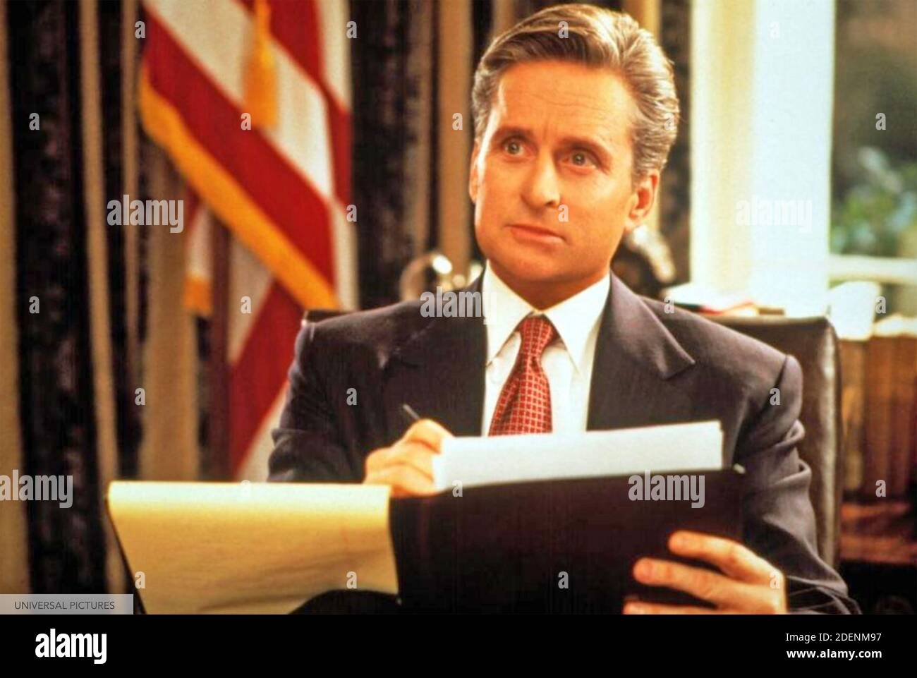 THE AMERICAN PRESIDENT 1995 Universal Pictures film with Michael Douglas Stock Photo