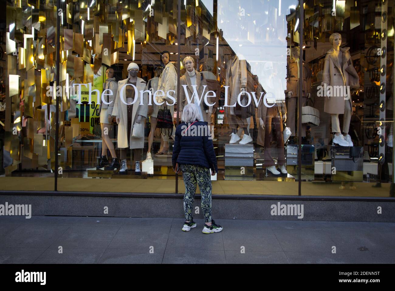 Arcadia group in administration Shopper browses in and Topman