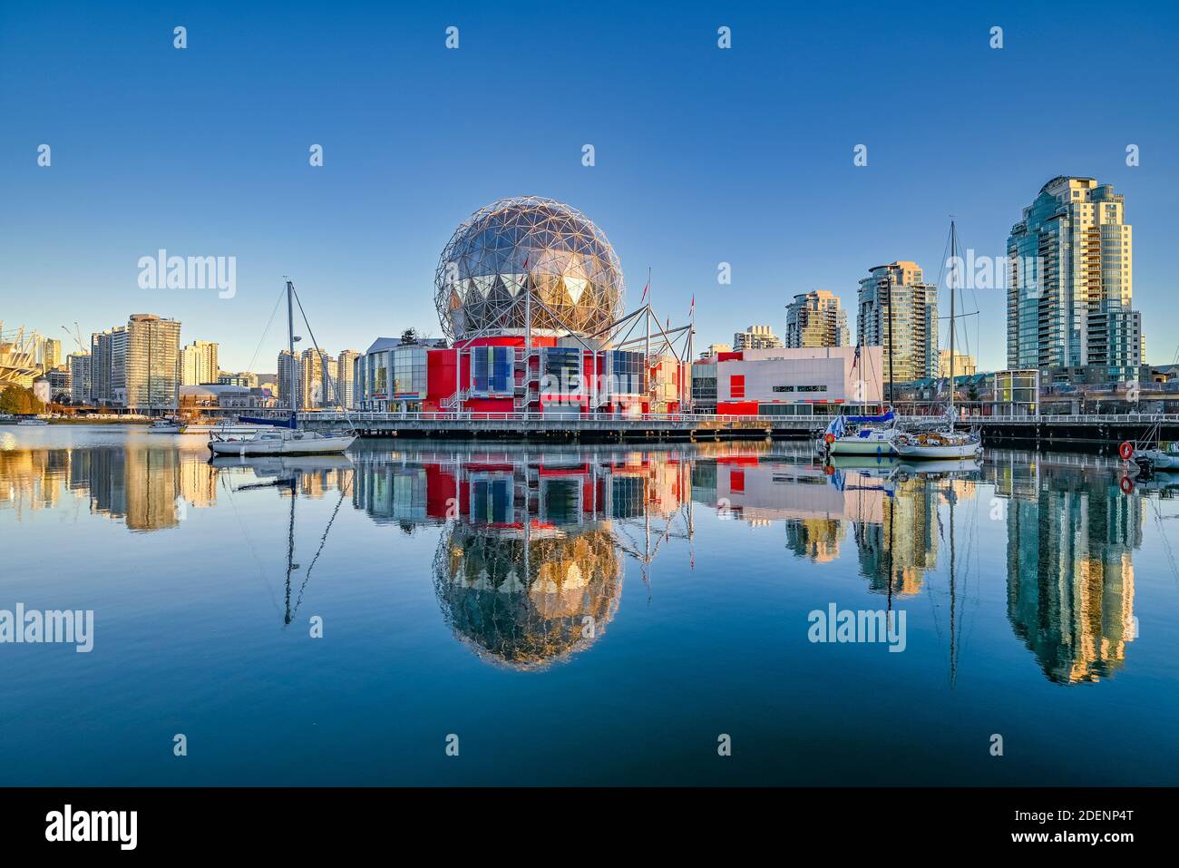 Telus World of Science, False Creek, Vancouver, British Columbia, Canada Stock Photo