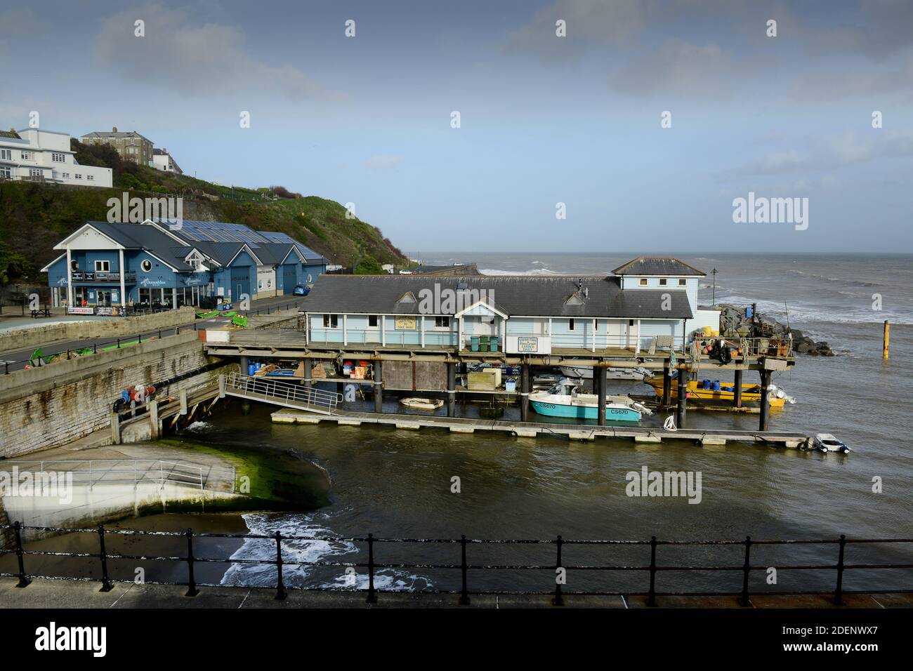 Ventnor, Isle of Wight, fish market Stock Photo Alamy