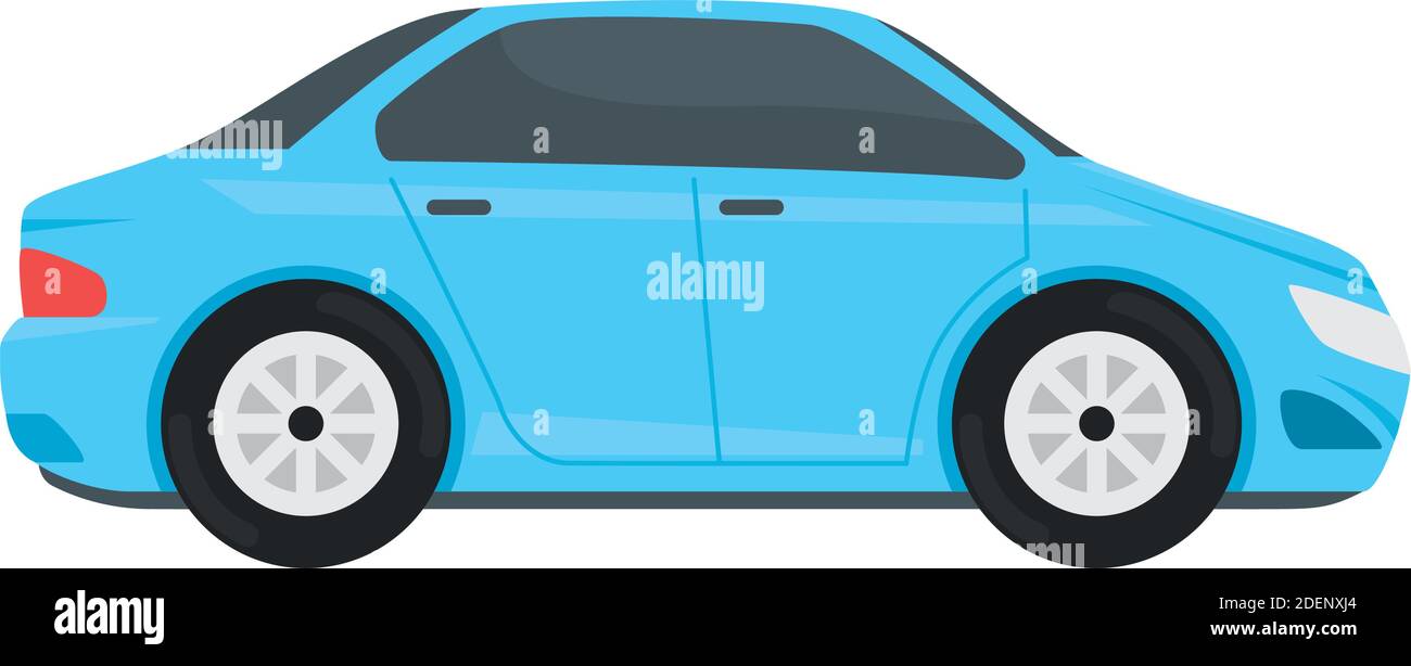 blue car vehicle color isolated icon Stock Vector Image & Art - Alamy