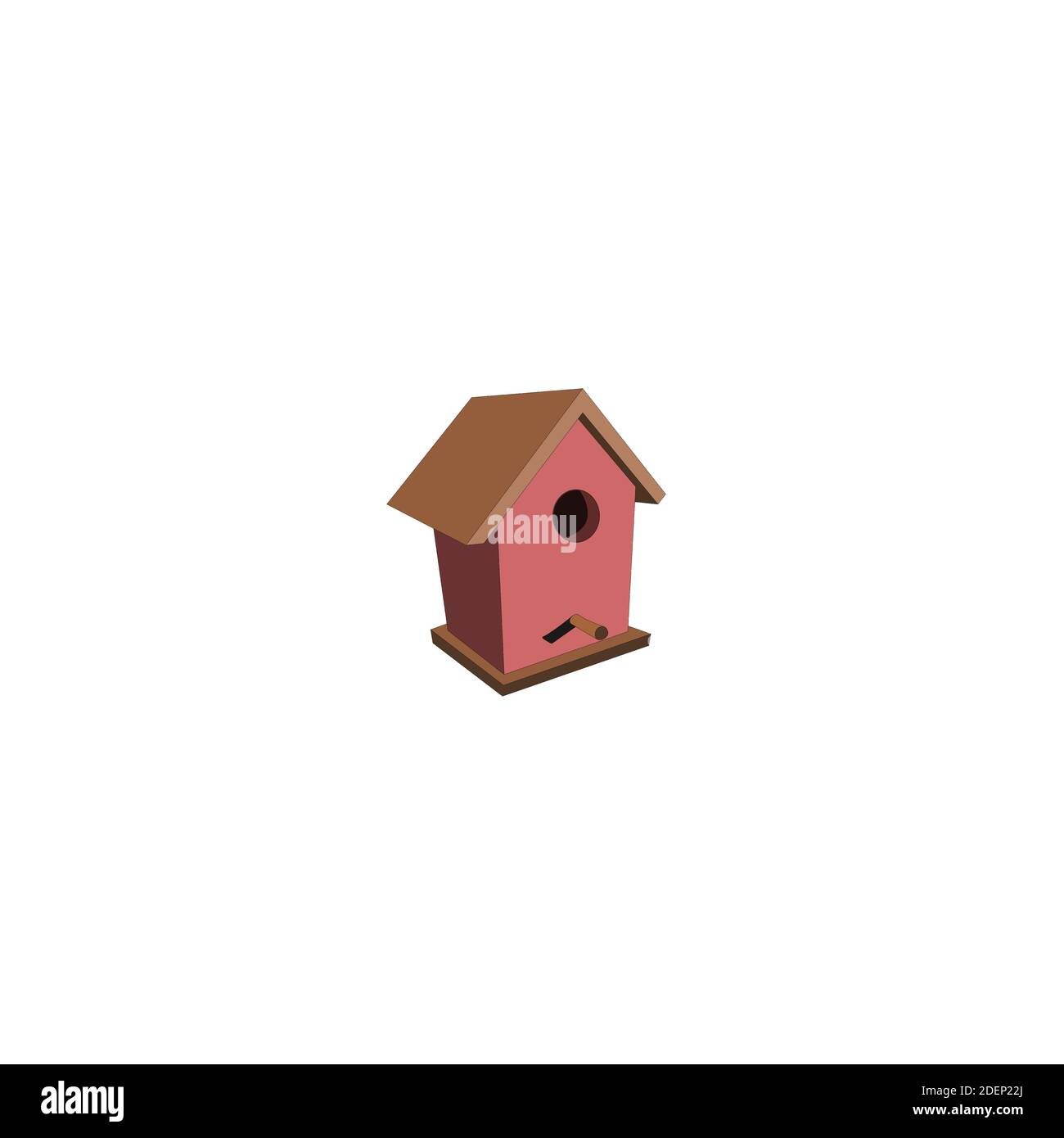 Birdhouse vector art done by using Inkscape Stock Vector Image & Art ...