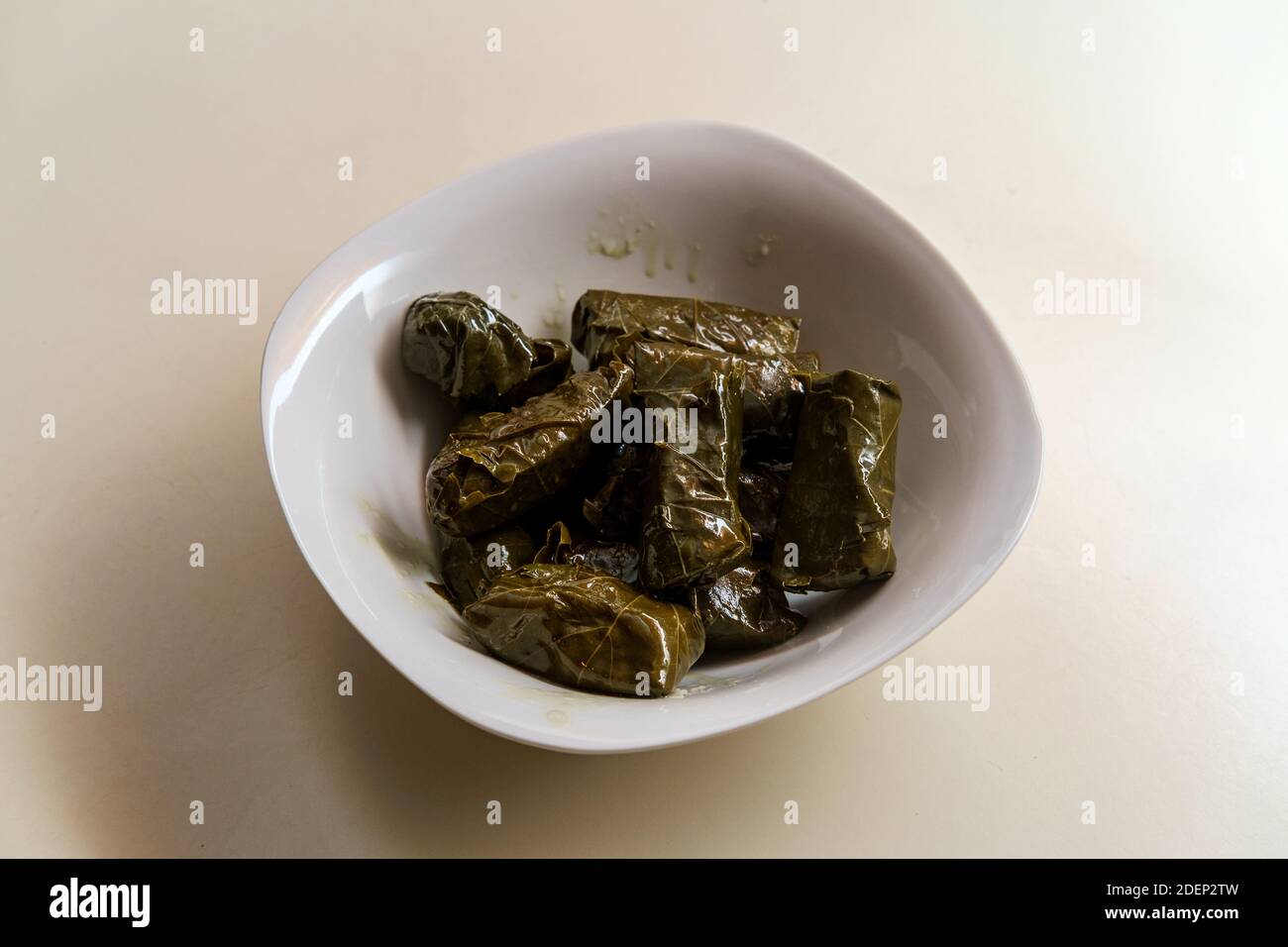 Armenian yaprak dolma, stuffed grape leaves appetizer Stock Photo Alamy