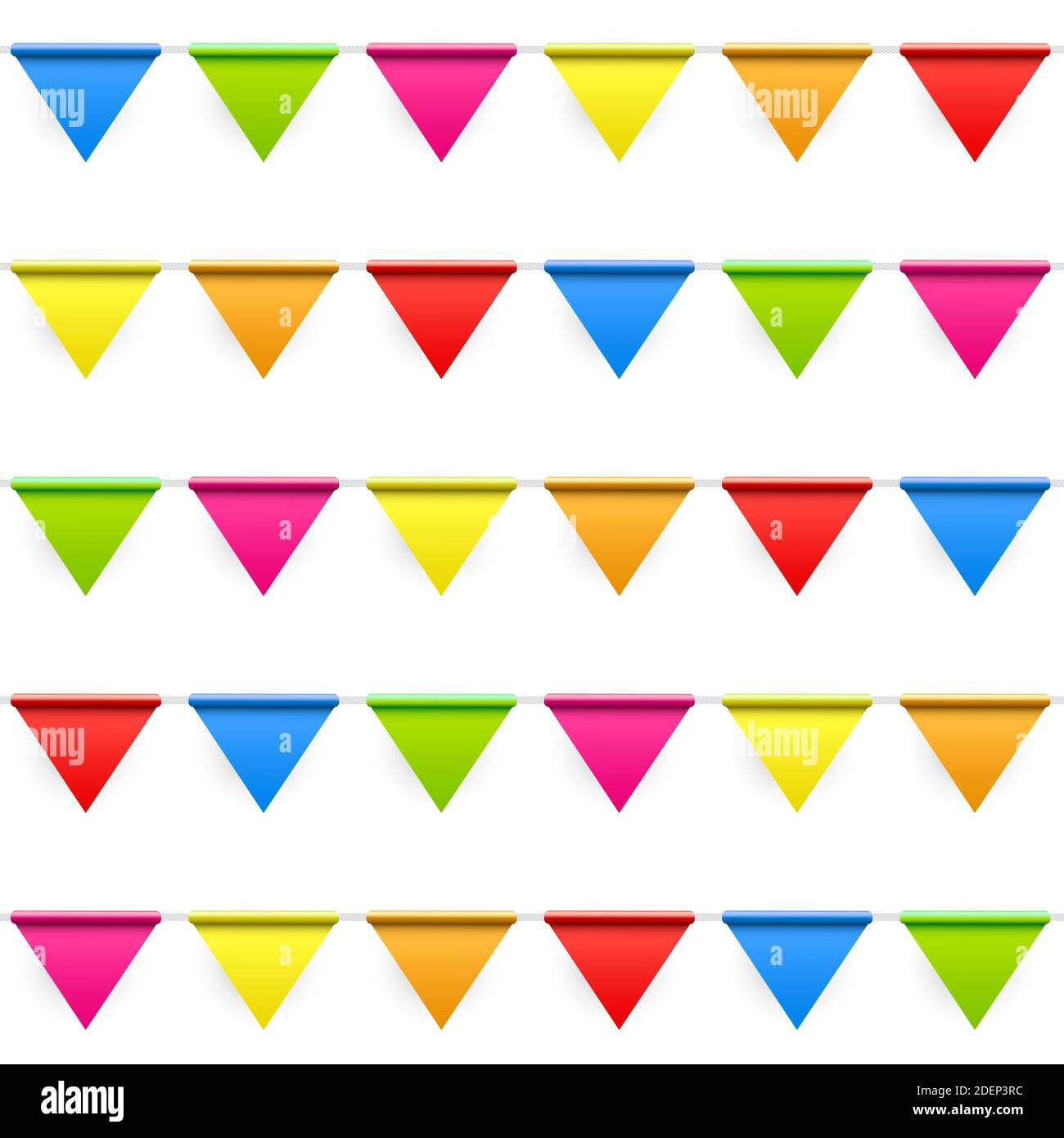 Party Background with Flags Seamless Pattern Illustration Stock Photo ...