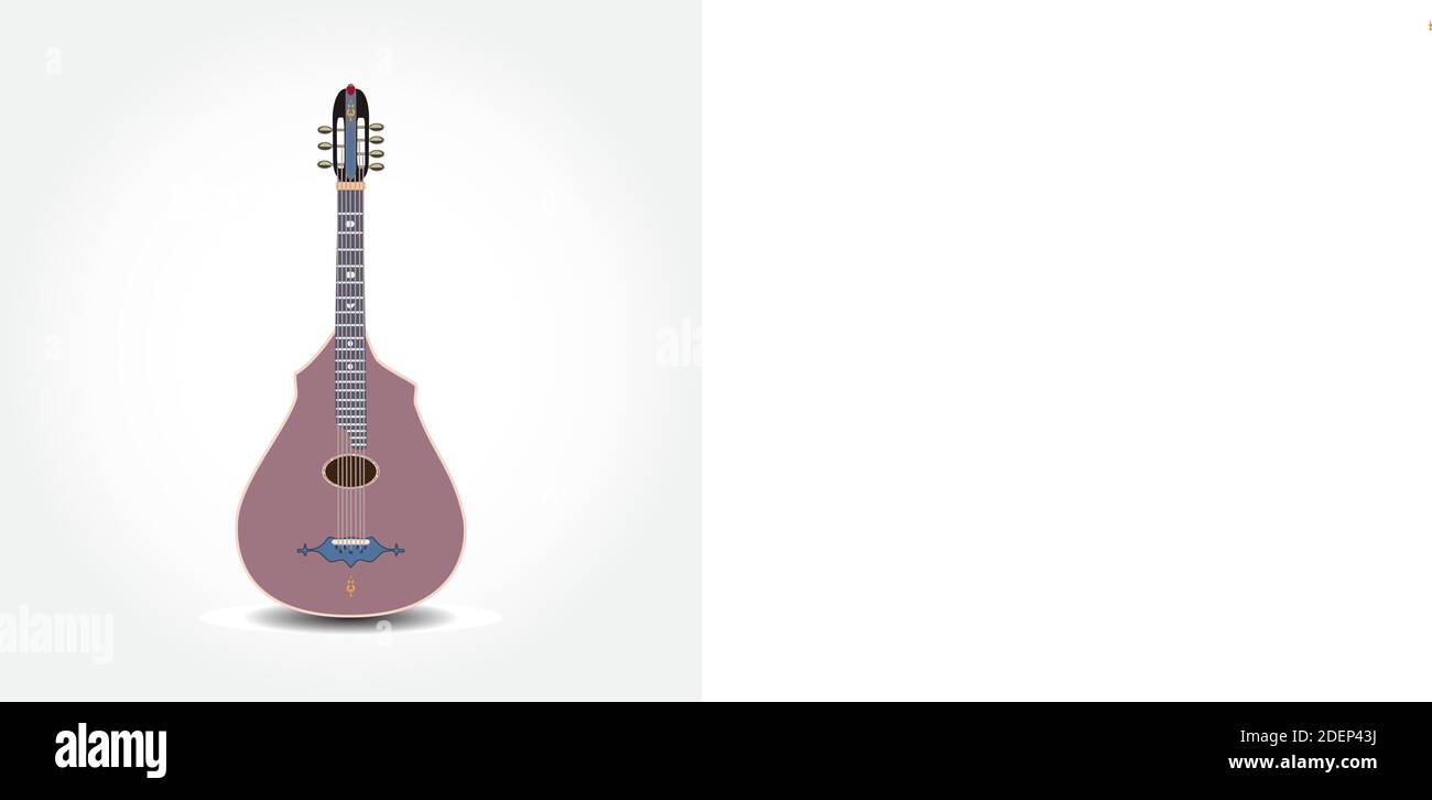 Vector illustration of classic acoustic guitar Stock Vector Image & Art ...