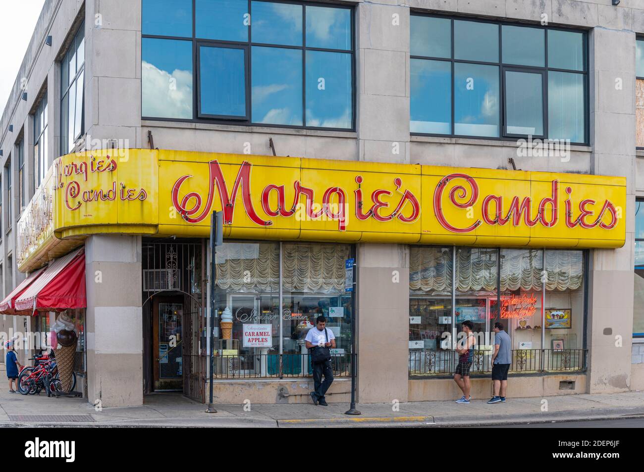 Margies Candies store, Chicago icon Stock Photo