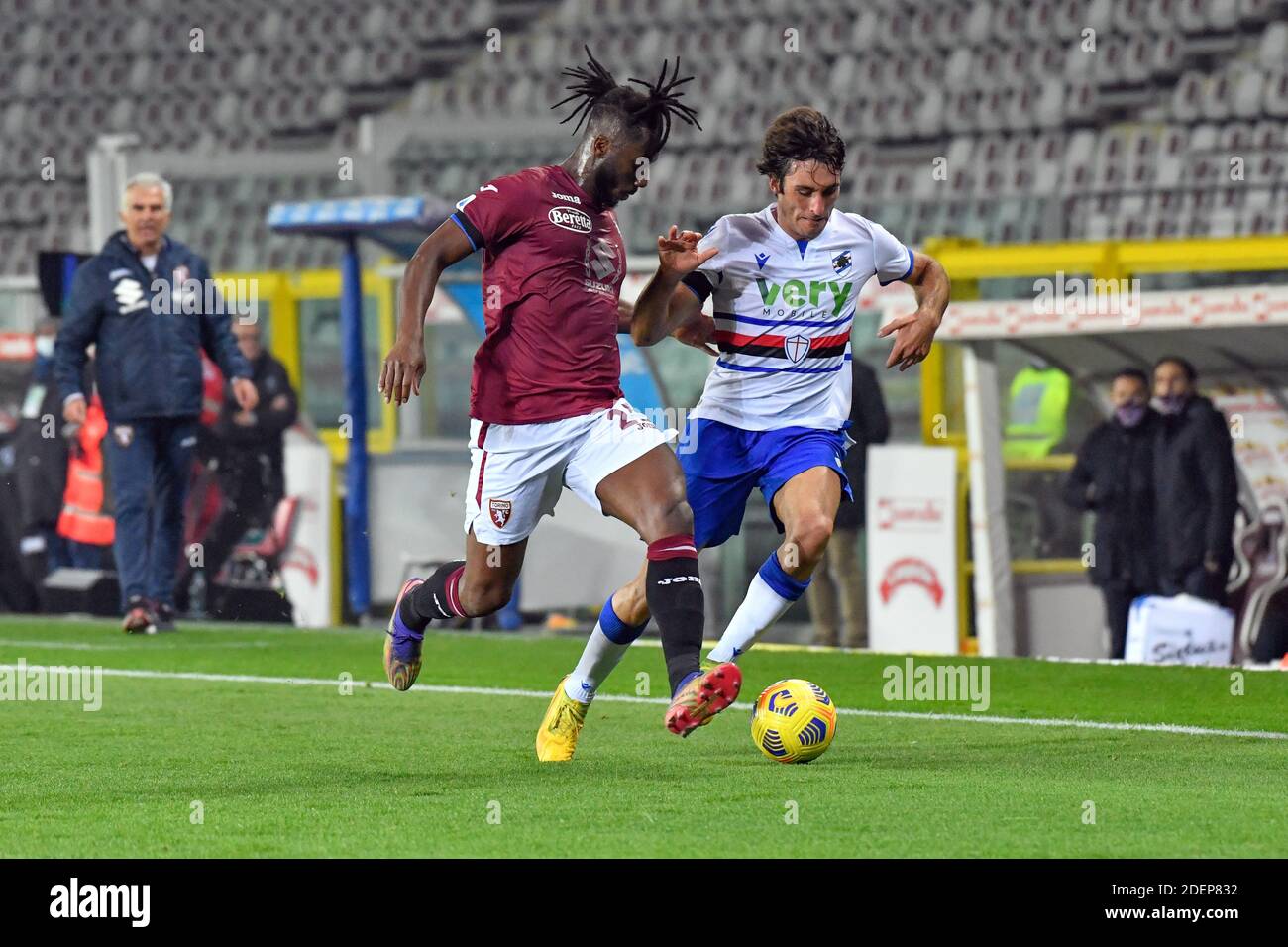 Torino FC vs UC Sampdoria editorial image. Image of serie - 203501730