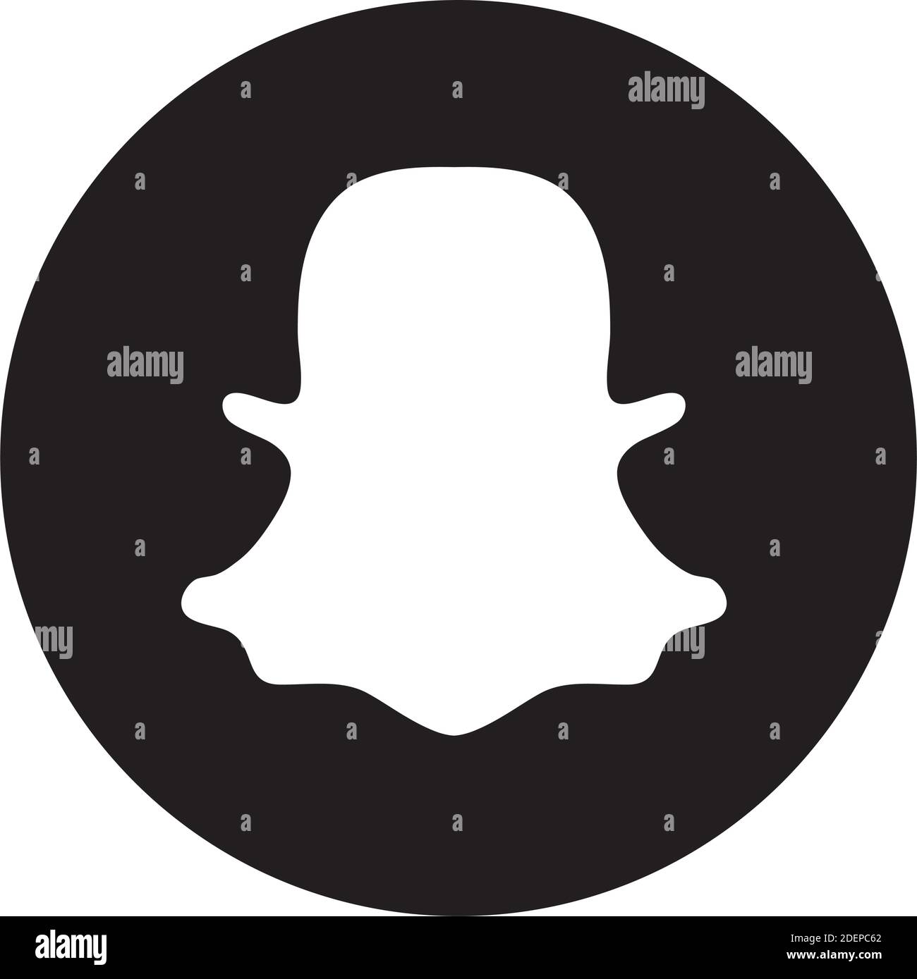 Snapchat Logo Cut Out Stock Images Pictures Alamy